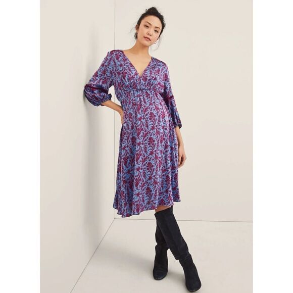HATCH Maternity The Juliet Printed Dress - Picture 1 of 11